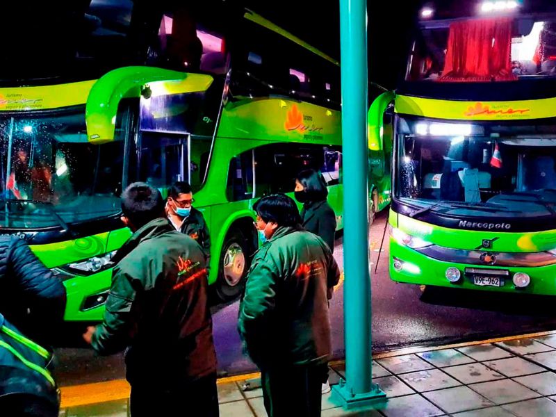 Bus Nocturno Puno a Cusco Directo (Salida 22:00 Horas)