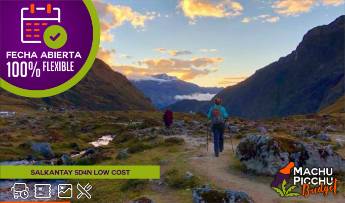 Camino Salkantay 5 Días y 4 Noches vía Llactapata a Machu Picchu (Bus Hidroeléctrica)