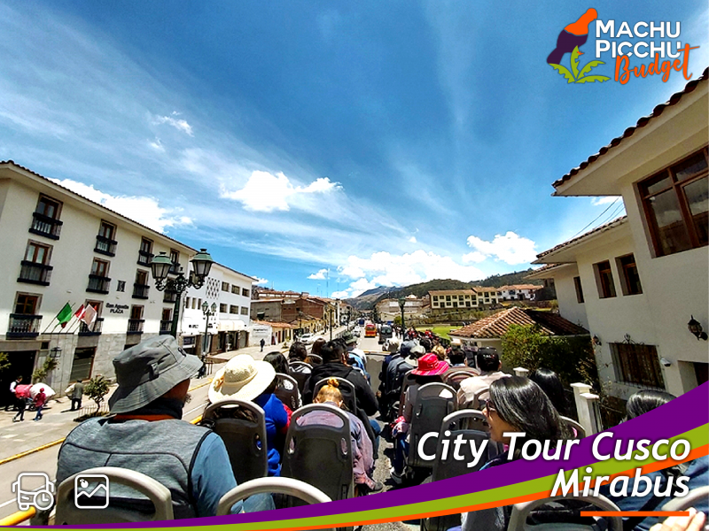 Mirabus Panorámico Cusco Matinal (1er Turno, por las mañanas)